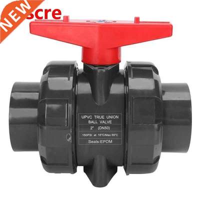 DN50 G2 PVC Double Unon Compact Ball Valve for Swmmng Poo