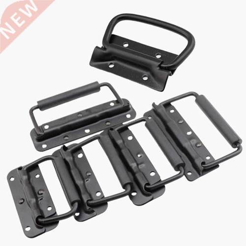 Black Spring Handle Folding Handle Tool Box Movable Ring Fur