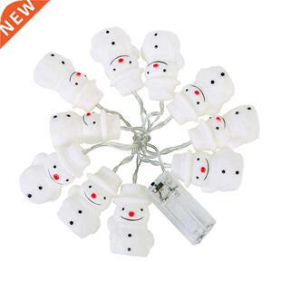 10LED Snowman Christmas Xmas Fairy String Light Party Decor
