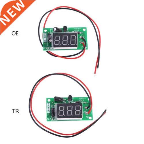 DC 12V Power-ON Counter Module Accumulator 3-Bit Red 0.36in