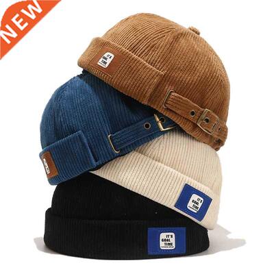 Vintage Beanie Hats Men Women Spring Autumn Landlord