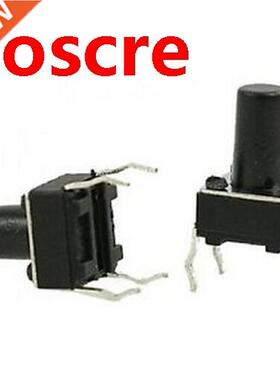 Top Copper 50pcs/lot 6x6x9MM 4PIN G94 Tactile Tact Push Butt