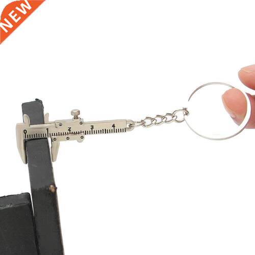 1Piece New Portable Mini Metal Ruler Vernier Caliper Ruler K