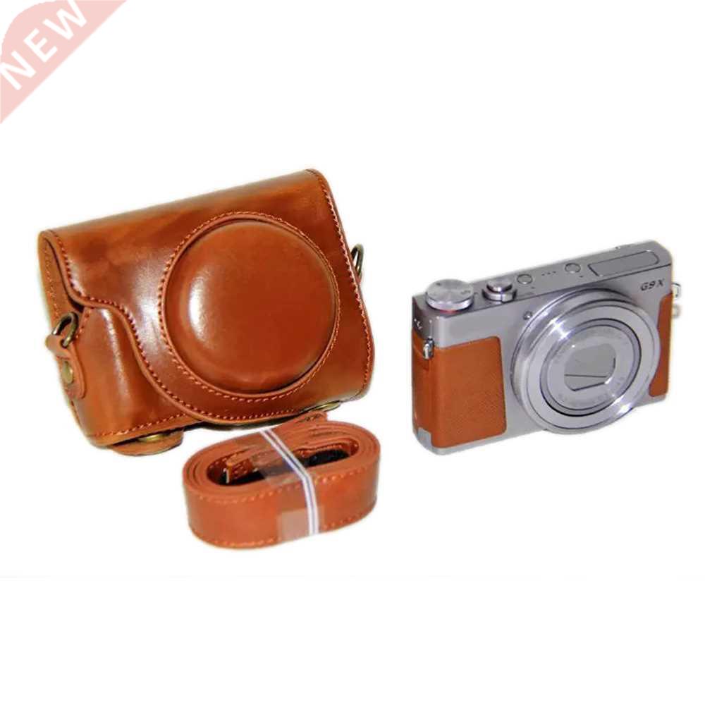 PU Leather Camera Bag Case For Canon Powershot G9 X G9X G9 X