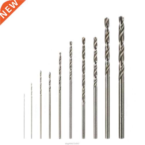 10Pcs HSS High Speed White Steel Twist Drill Bit Set for dre