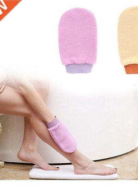 1PC Single Layer Shower Spa Exfoliator Two-sided Bath Glove