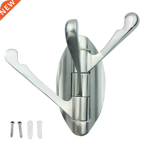 180 Degrees Rotation Zinc Alloy Coat Hook Kitchen Easy