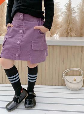 80-130 Cm Sprng Autumn Wnter Grls Fashon A Skrt wth Po