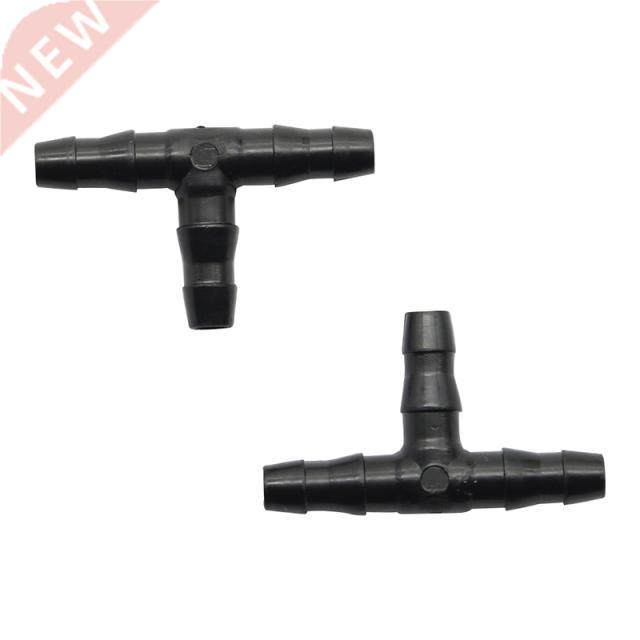 50 Pcs Sprinkler Irrigation 1/4 Inch Barb Tee Water Hose con