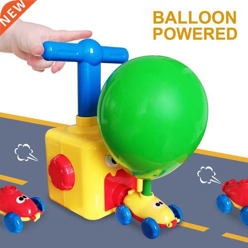 Education Science Experiment Toy Inertial Power Balloon Car