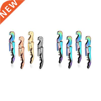 4-Piece Waiter Corkscrew Corkscrew Double Hinge Corkscrew