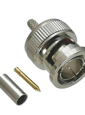 Connector BNC Male plug Crimp For RG16 RG174 LMR100 Cable 7