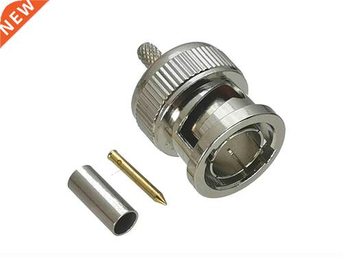 Connector BNC Male plug Crimp For RG16 RG174 LMR100 Cable 7