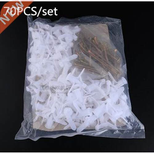 70pcs/ 100pcs Plasterboard Drywall Ribbed Anchor Self Drilli