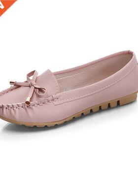 Plus Size Candy Color Flats Shoes Women Loafers Soft Slip on