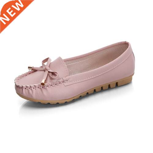 Plus Size Candy Color Flats Shoes Women Loafers Soft Slip on