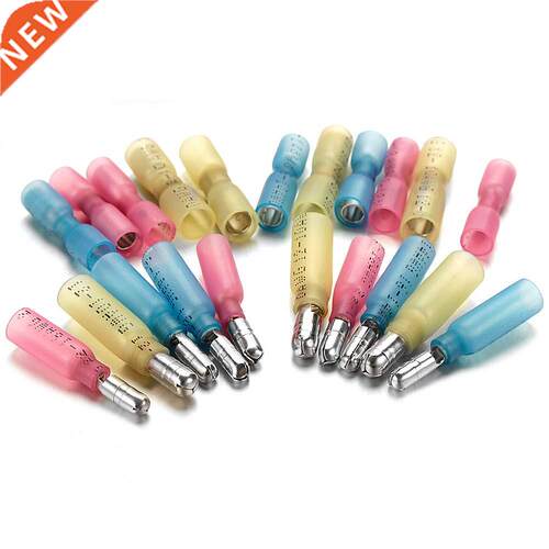 100PCS Waterproof Heat Shrink Bullet Female Male Electrical