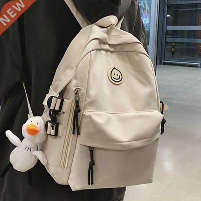 New Multi-Pocket Female Backpack Book School Bag for Teenage