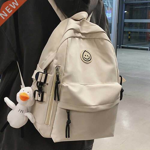 New Multi-Pocket Female Backpack Book School Bag for Teenage