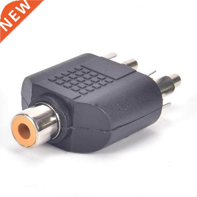 Y Spltter RCA 3.5 Stereo Female Jack to 2 RCA Male plug Ada