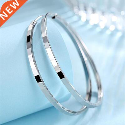 925 Sterlng Slver Earrngs Hoop Earrngs Earrngs for Wome