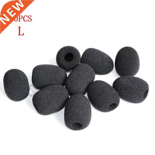 10PCS Microphone Windscreen Sponge Cover Mic Foam Cap for Go