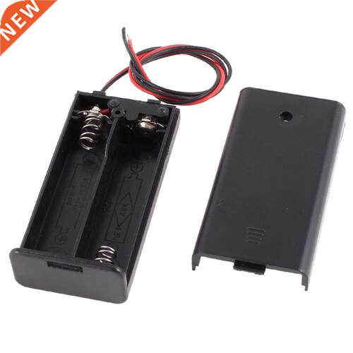 2 x AA 3V Holder Case Box SWired ON/OFF Switch w Cover
