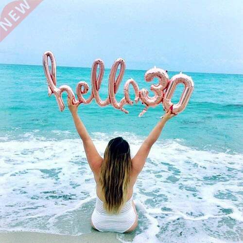 Rose Gold 30 Baby Balloons Baby Shower 10/13/15/21/25th 30t