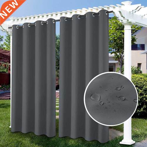 Outdoor Curtains Pergola Curtain Indoor Outdoor Waterproof P