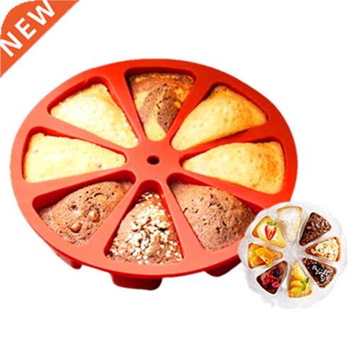 1PC Round Shape Silicone Cake Mold 3D Chocolate Muffin