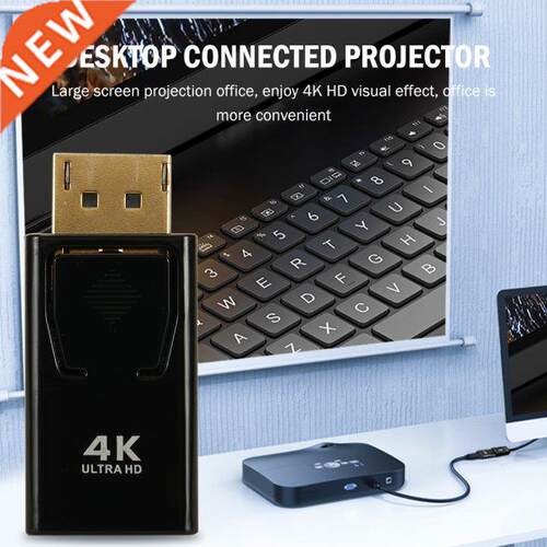 DP to HDMI-compatible Converter for PC TV Projector Displayp