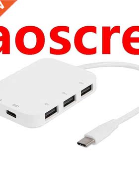 USB C HUB Spltter Converter Type-C to 3 Ports USB2.0 PD Cha