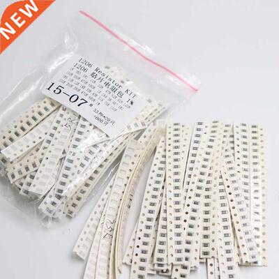 1206 SMD Resistor Kit Assorted Kit 1ohm-1M ohm 1% 33valuesX
