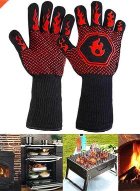Barbecue anti-scald gloves Heat Glove Resiant BBQ Oven Glo