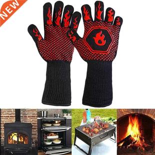 Barbecue anti-scald gloves Heat Glove Resiant BBQ Oven Glo