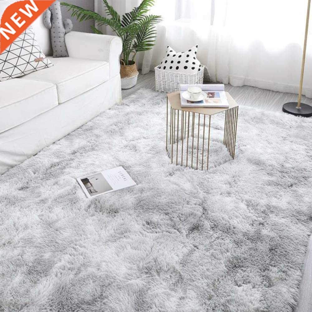 Plush Carpet for Living Room Fluffy Rug Table Mat Bed Nordic