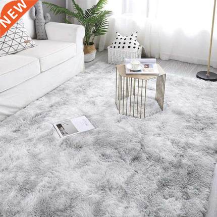 Plush Carpet for Living Room Fluffy Rug Table Mat Bed Nordic