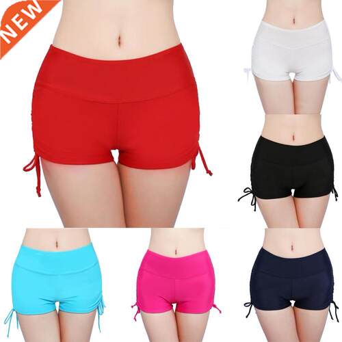 Summer Beach Women Sold Color Bkn Bottom Sde Pleated Ba