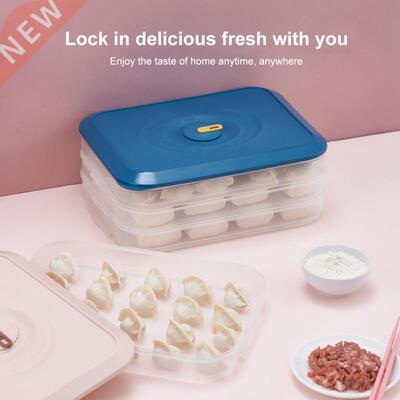 1pc Dumpling Box Egg Box Refrigerator Frozen Dumpling