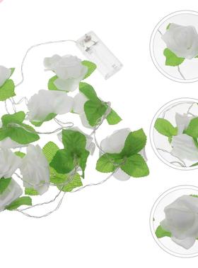 1 Set Emulated Rose LED String Lights Wedding