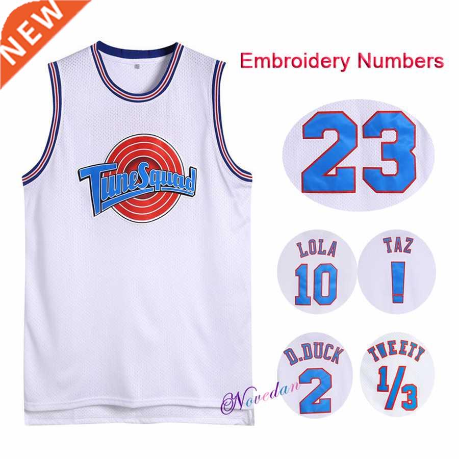 Movie Space Jam Tune Squad LOLA #23 #1 BUGS #6 JAMES Bunny B