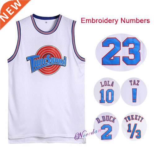 Movie Space Jam Tune Squad LOLA #23 #1 BUGS #6 JAMES Bunny B