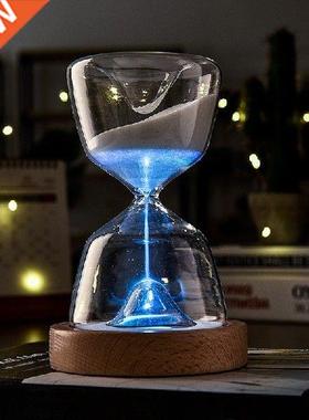 nordic style Borosilicate glass hourglass 15 minutes