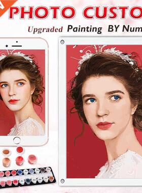 Painting By Numbers Dropshipping Personality Photo Cuomize