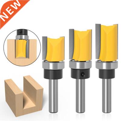 1/3pcs 8mm Shank Template Trim Hinge Mortising Router Bit St