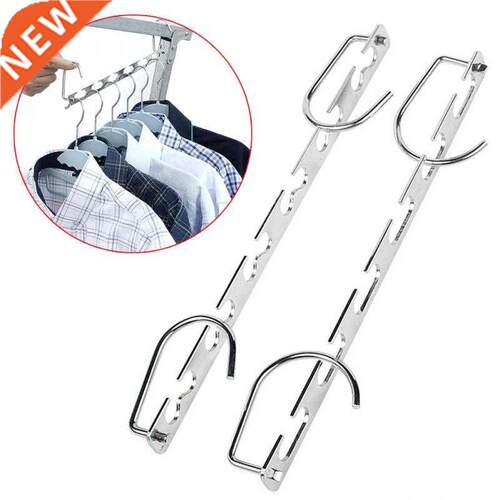 Multifunctional Metal Clip Stand Clothes Hanger Pants Skirt