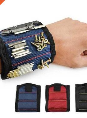 Mgnetic Wristbnd with Strong Mgnets For Holding Screws N
