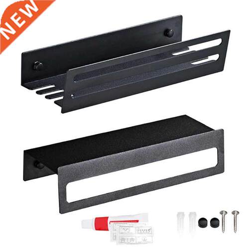 Multifunctional Storage Tray Metal Bath Towel Bars Holder Ki