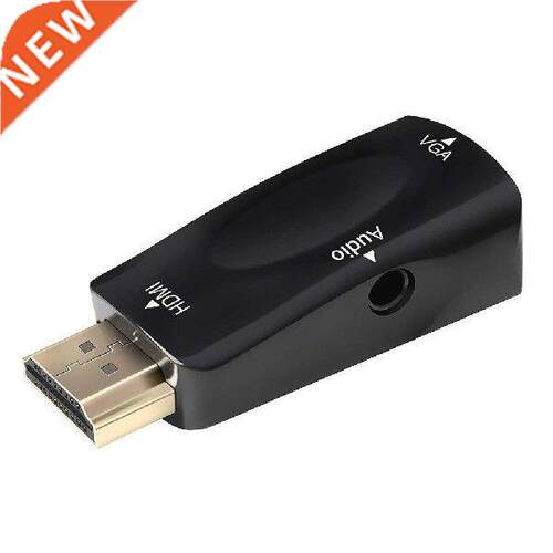 1080P HDMI to VGA Converter Adapter + 3.5 mm Audio Cable