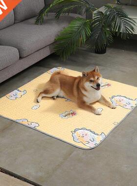 Pet Sleeping Pad Warm Dog Bed Soft Cloth Pet Blanket Cat Lit